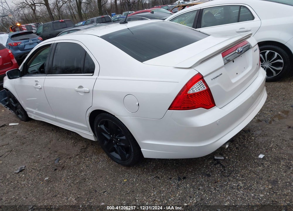 2012 FORD FUSION SPORT VIN: 3FAHP0KC4CR257212