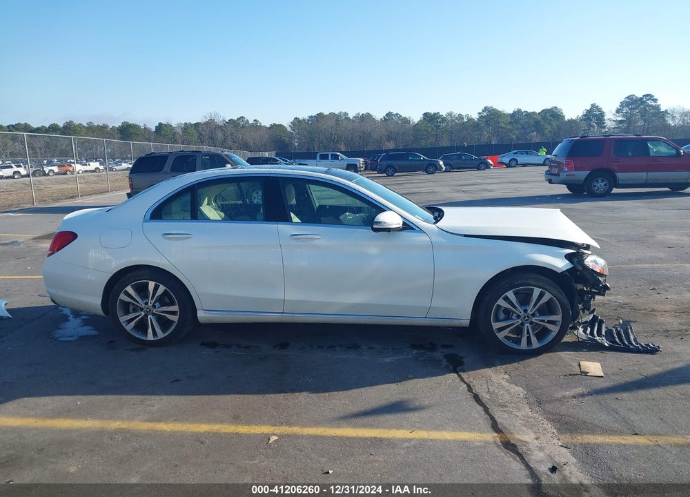2020 MERCEDES-BENZ C VIN: W1KWF8EB0LR596007