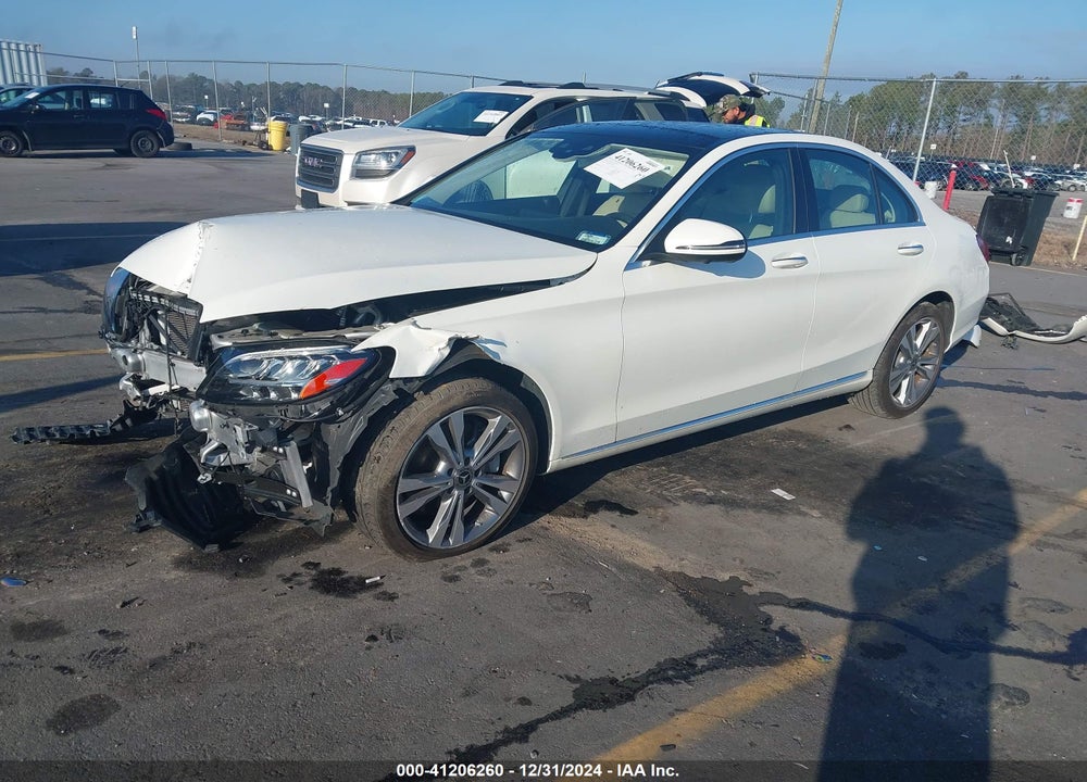 2020 MERCEDES-BENZ C VIN: W1KWF8EB0LR596007