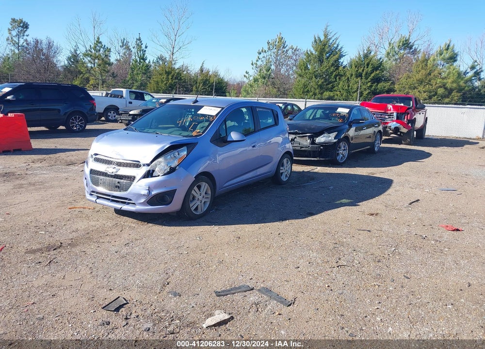 2014 CHEVROLET SPARK 1LT AUTO VIN: KL8CD6S97EC552674