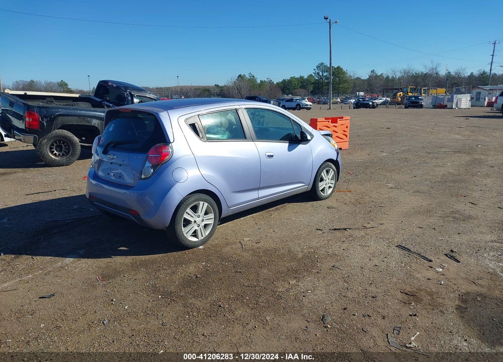2014 CHEVROLET SPARK 1LT AUTO VIN: KL8CD6S97EC552674