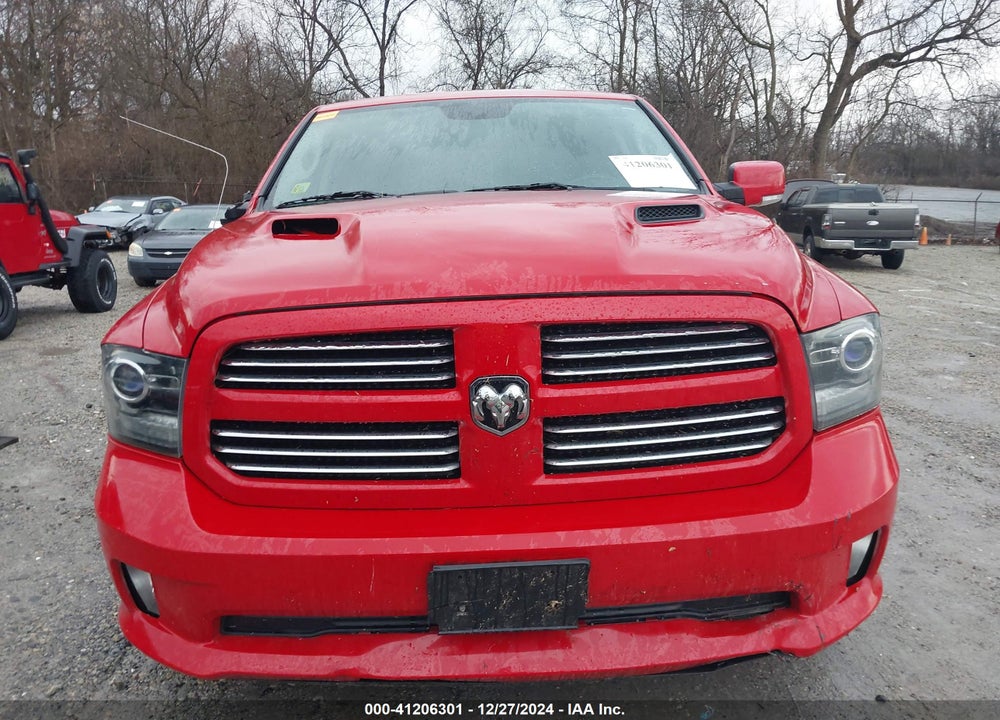 2016 RAM 1500 SPORT VIN: 1C6RR7MT8GS186936