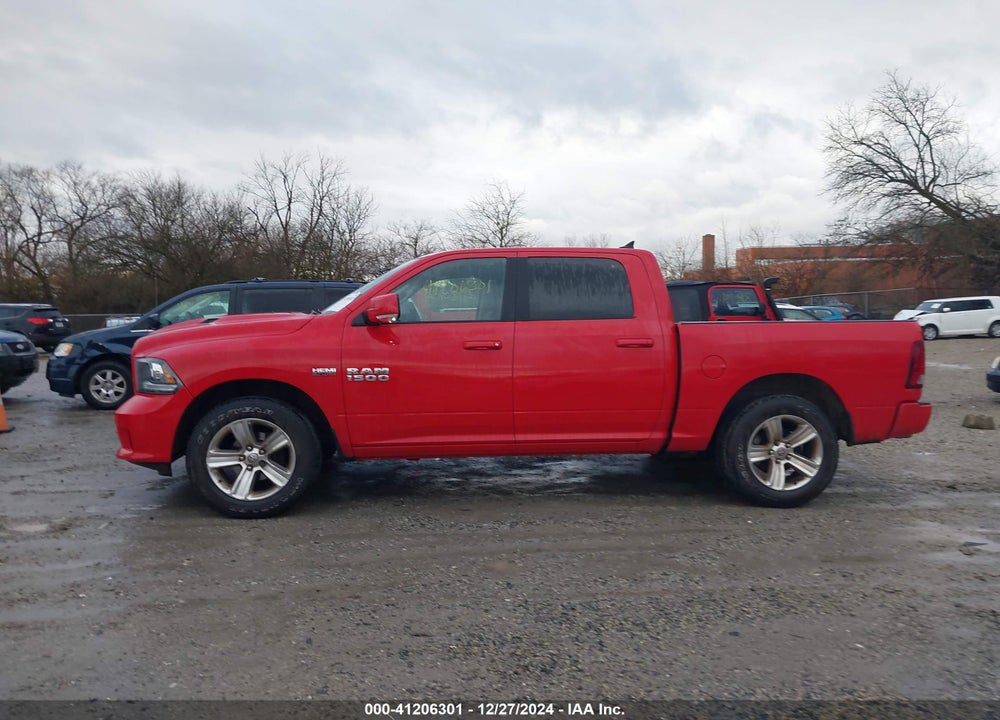2016 RAM 1500 SPORT VIN: 1C6RR7MT8GS186936