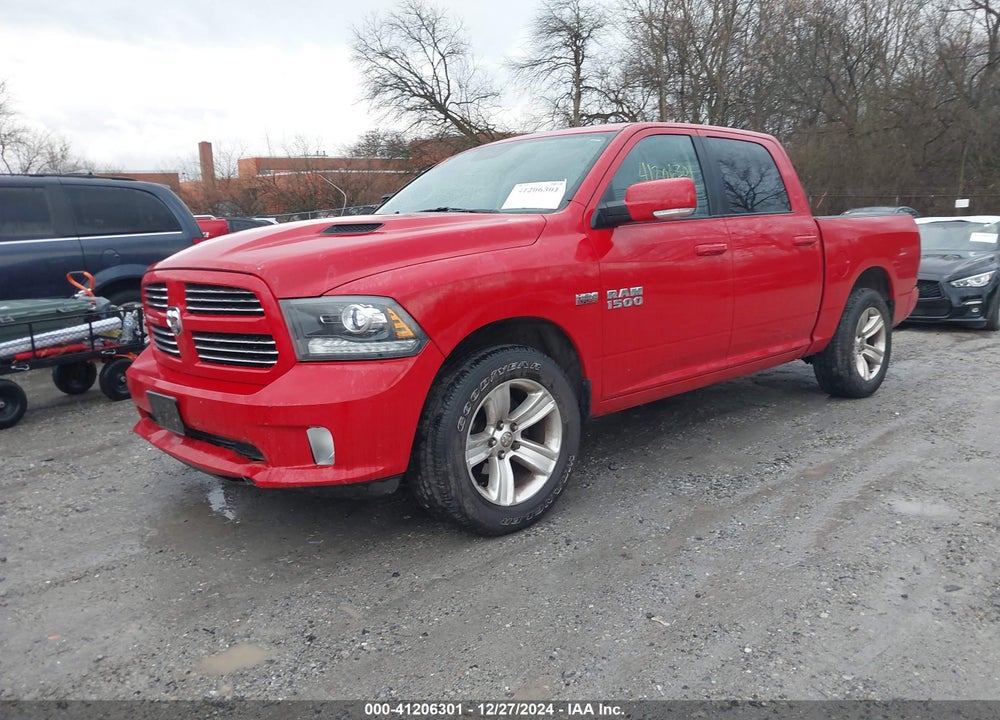 2016 RAM 1500 SPORT VIN: 1C6RR7MT8GS186936