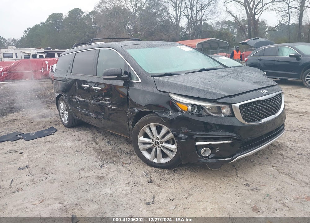 2015 KIA SEDONA SX LUXURY VIN: KNDME5C14F6029446