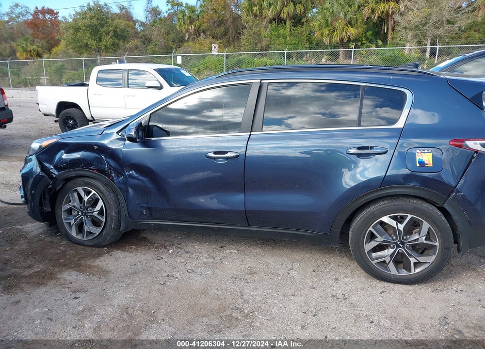 2022 KIA SPORTAGE EX VIN: KNDPN3AC9N7016108