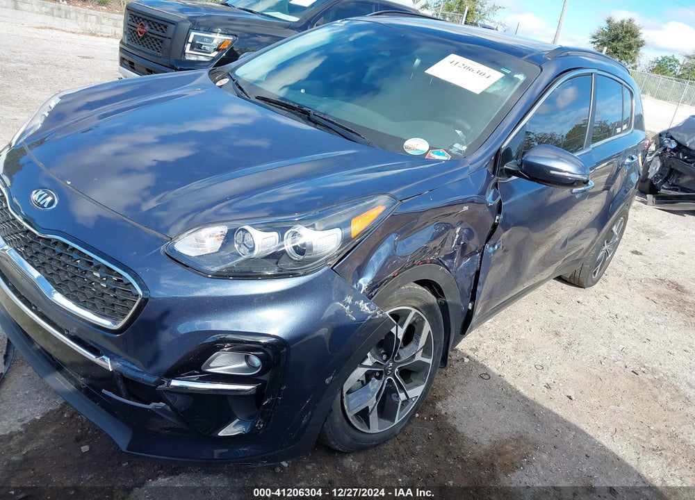 2022 KIA SPORTAGE EX VIN: KNDPN3AC9N7016108