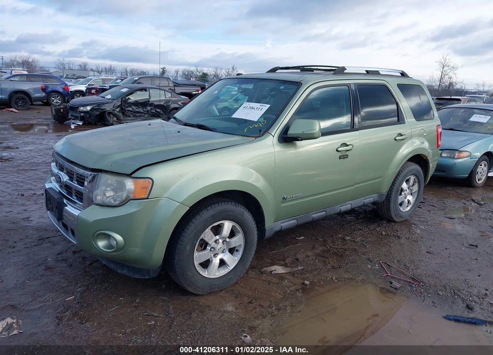 2010 FORD ESCAPE HYBRID LIMITED VIN: 1FMCU4K35AKB79914