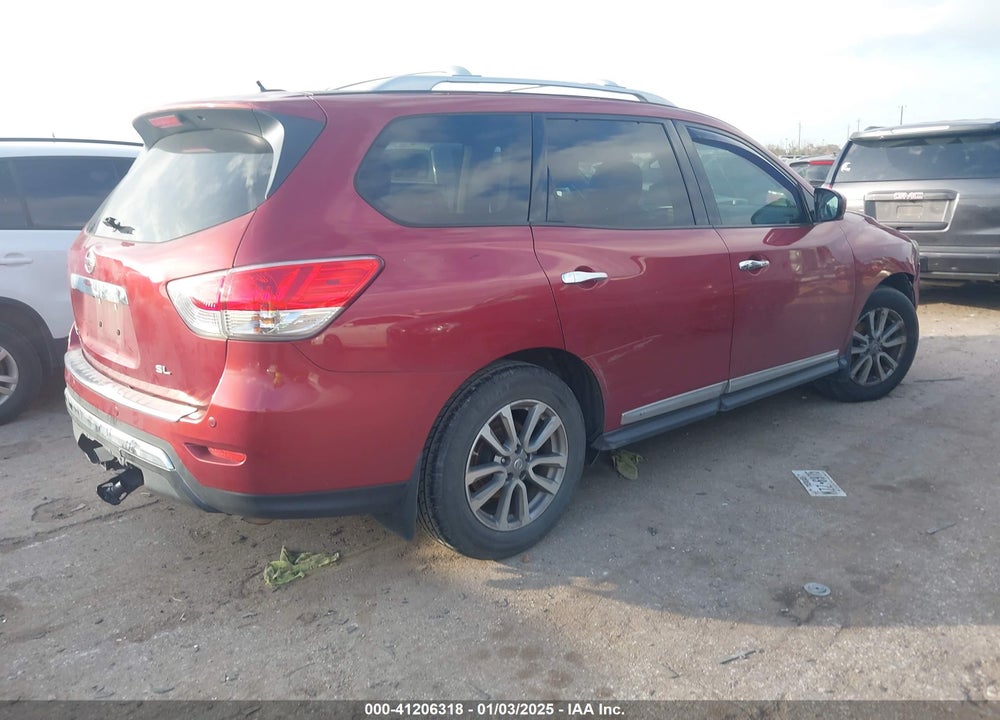 2015 NISSAN PATHFINDER SL VIN: 5N1AR2MN2FC702139