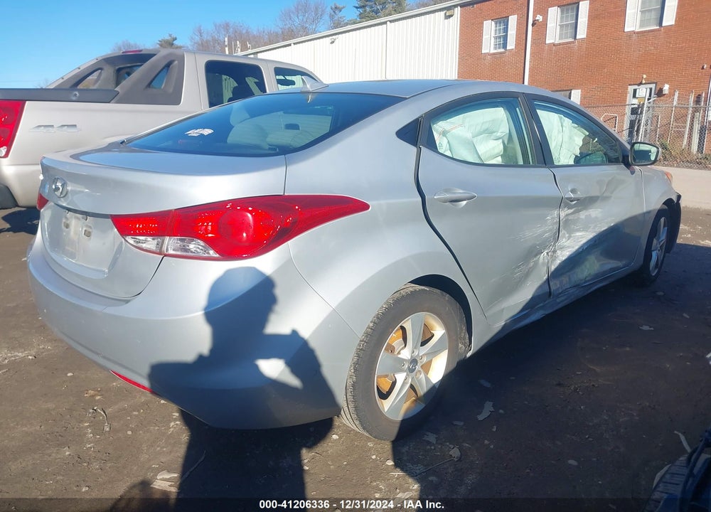 2013 HYUNDAI ELANTRA GLS VIN: 5NPDH4AE1DH448395