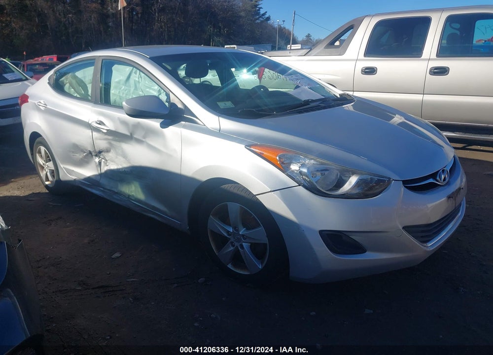 2013 HYUNDAI ELANTRA GLS VIN: 5NPDH4AE1DH448395