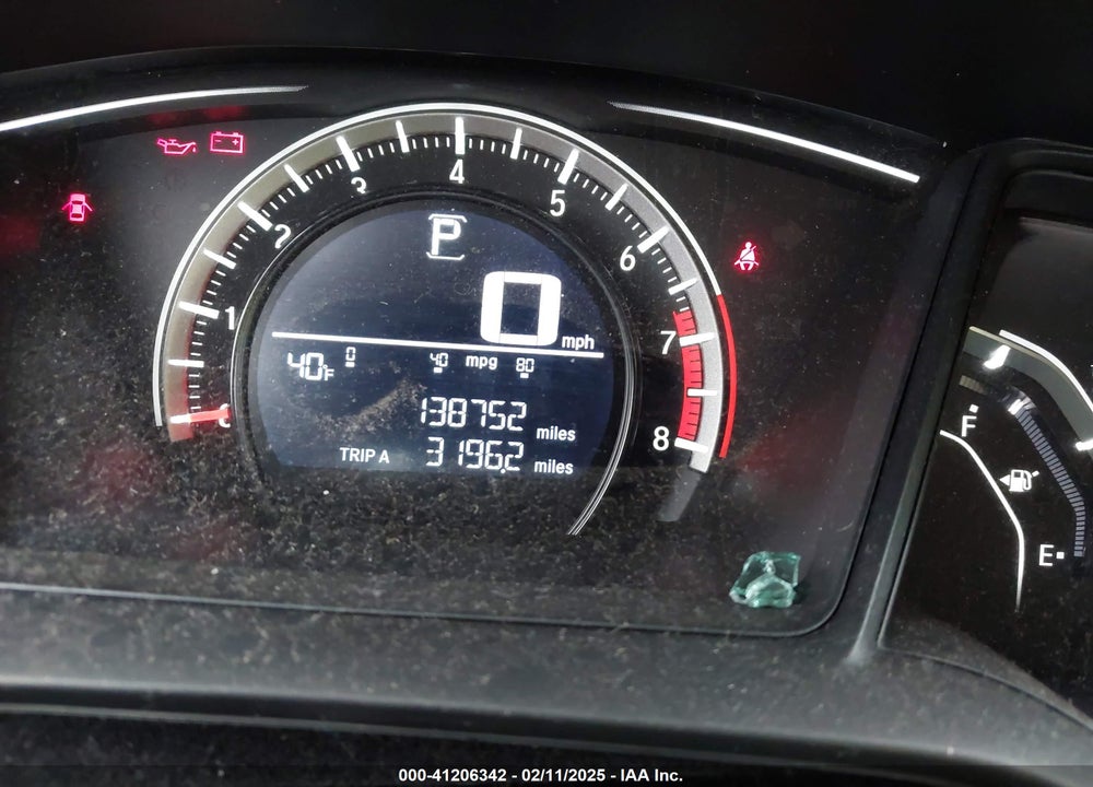 2016 HONDA CIVIC VIN: 19XFC2F57GE028895