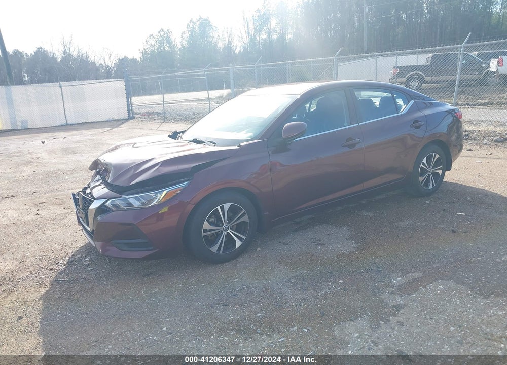 2023 NISSAN SENTRA VIN: 3N1AB8CV0NY207492