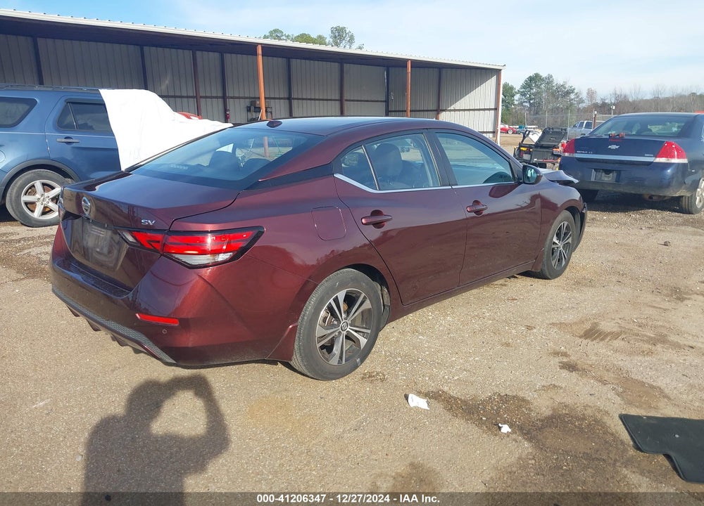 2023 NISSAN SENTRA VIN: 3N1AB8CV0NY207492