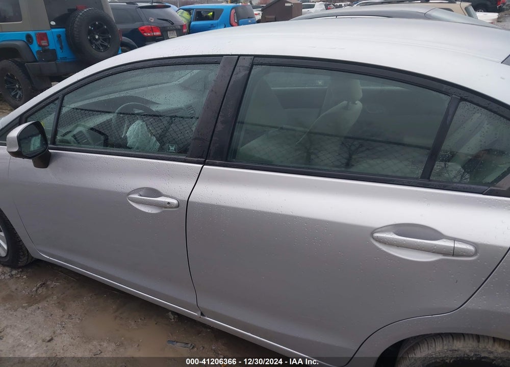 2012 HONDA CIVIC SDN LX VIN: 19XFB2F59CE007737