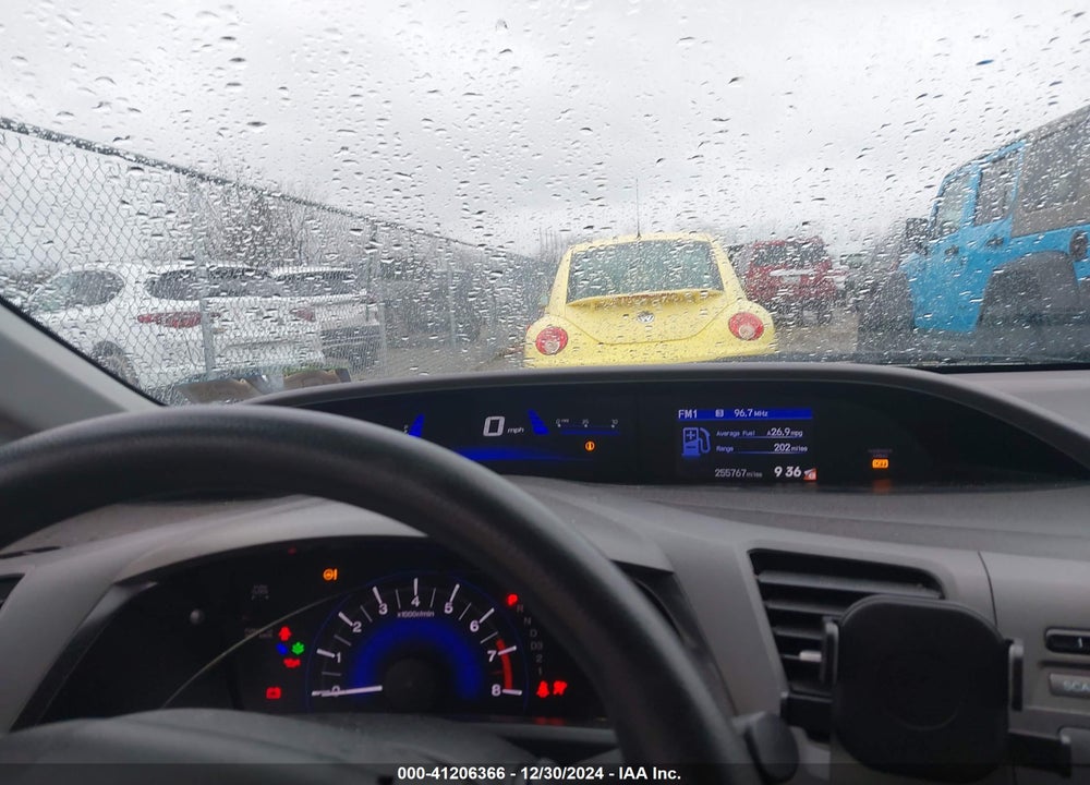 2012 HONDA CIVIC SDN LX VIN: 19XFB2F59CE007737