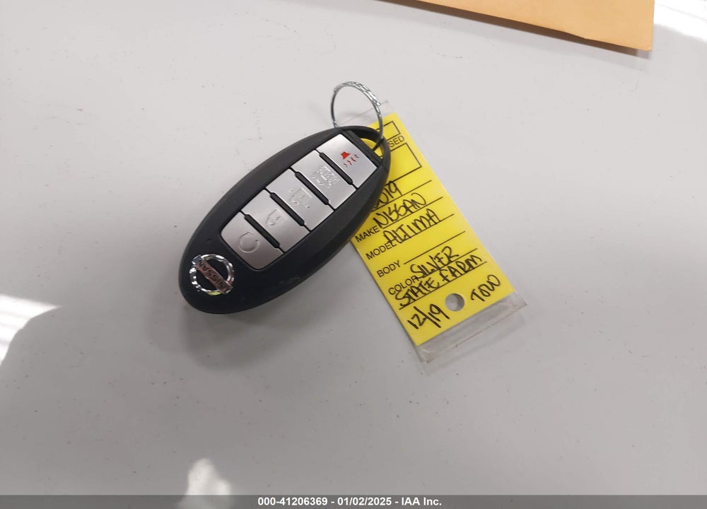 2019 NISSAN ALTIMA 2.5 S VIN: 1N4BL4BV0KC206488