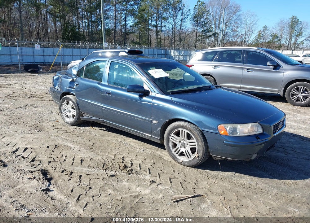 2006 VOLVO S60 2.5T VIN: YV1RS592962529649