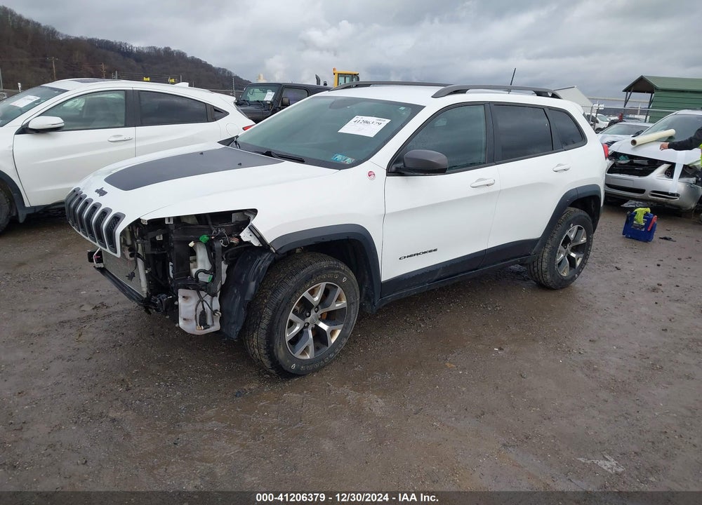 2017 JEEP CHEROKEE TRAILHAWK 4X4 VIN: 1C4PJMBS0HW557162