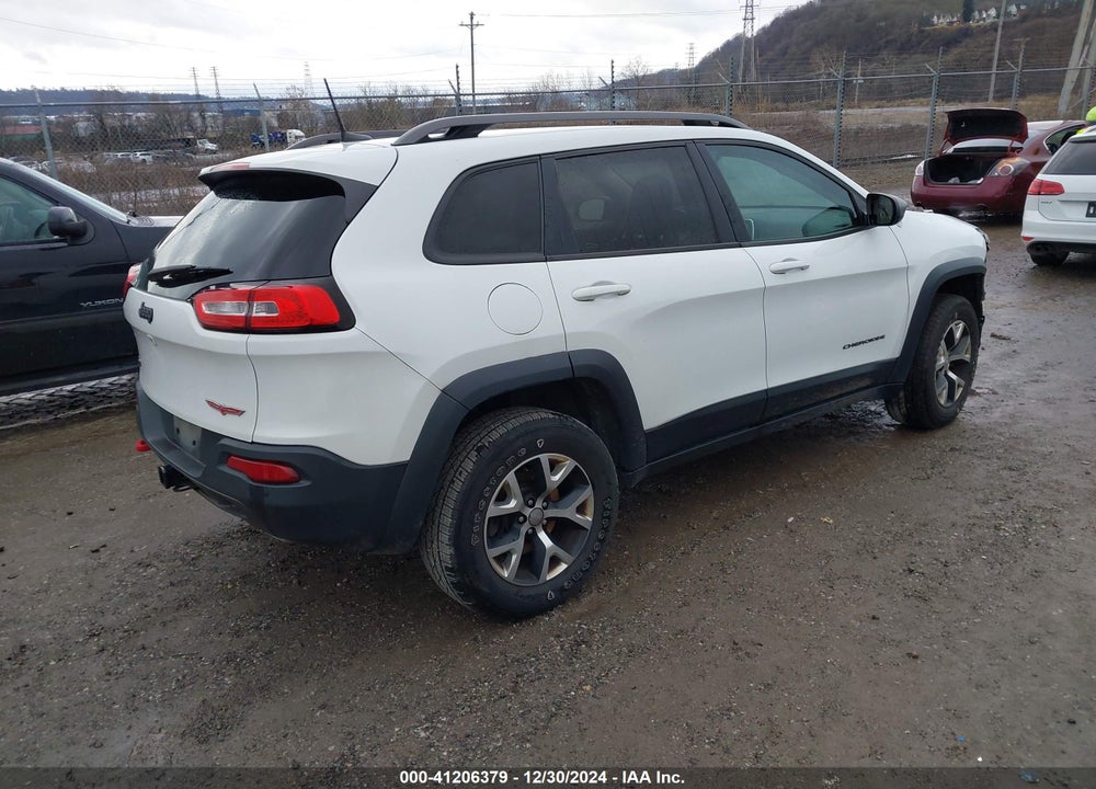 2017 JEEP CHEROKEE TRAILHAWK 4X4 VIN: 1C4PJMBS0HW557162