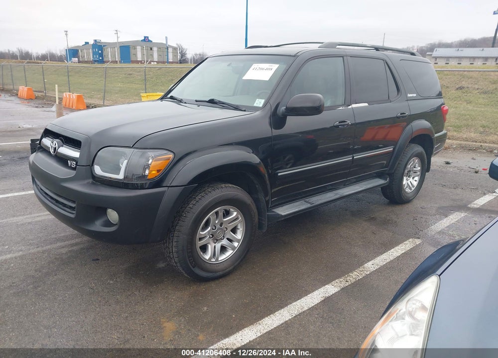 2005 TOYOTA SEQUOIA LIMITED V8 VIN: 5TDZT38A25S239471