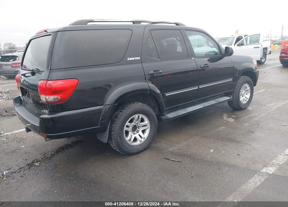 2005 TOYOTA SEQUOIA LIMITED V8 VIN: 5TDZT38A25S239471