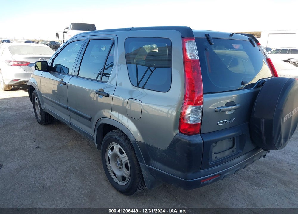 2006 HONDA CR-V LX VIN: JHLRD68536C015908
