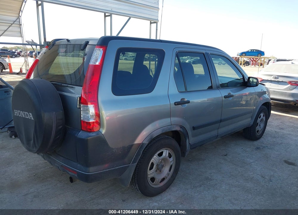 2006 HONDA CR-V LX VIN: JHLRD68536C015908