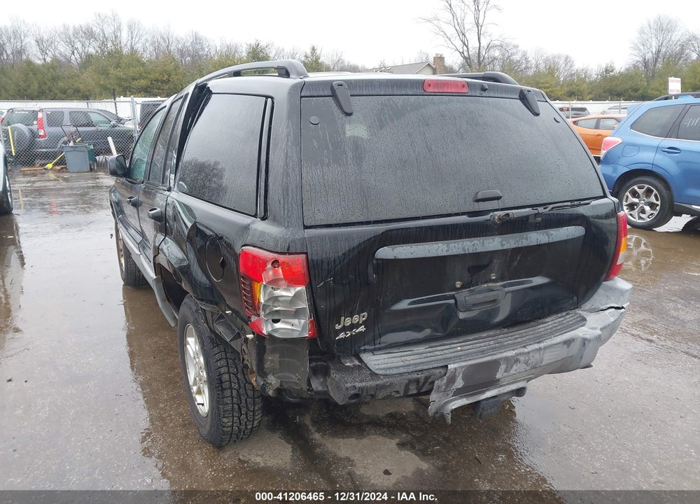 2002 JEEP GRAND CHEROKEE LAREDO VIN: 1J4GW48S82C220895