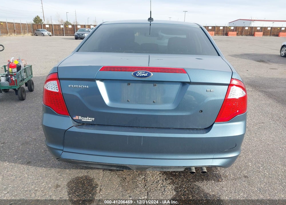 2012 FORD FUSION SE VIN: 3FAHP0HA9CR390974