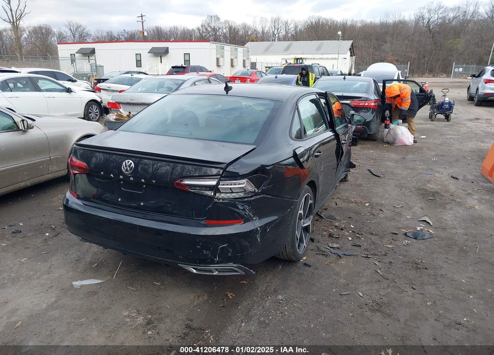 2021 VOLKSWAGEN PASSAT VIN: 1VWMA7A36MC010128