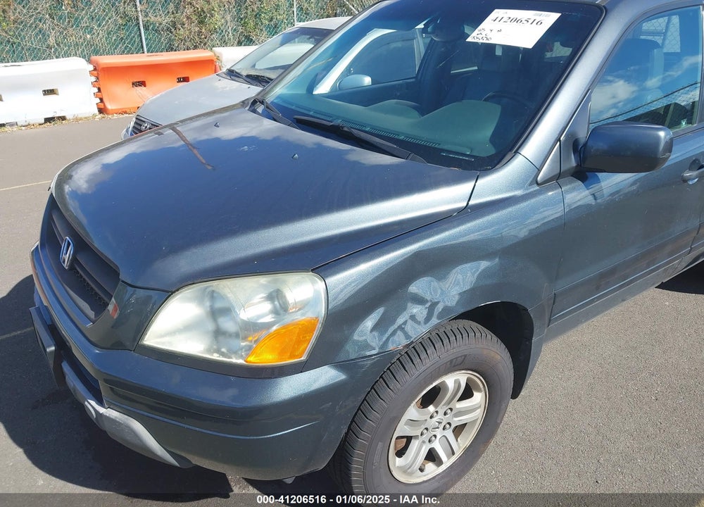 2003 HONDA PILOT EX-L VIN: 2HKYF18553H571918