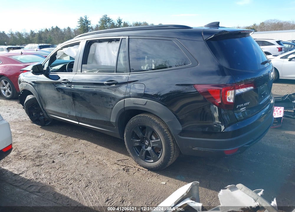 2022 HONDA PILOT AWD TRAILSPORT VIN: 5FNYF6H87NB096846
