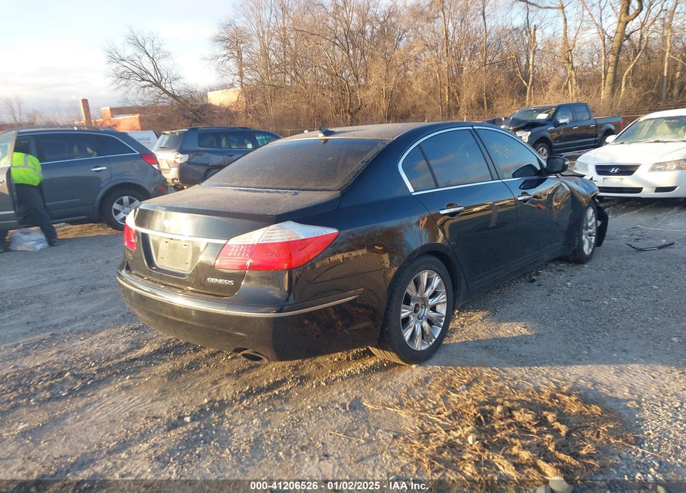 2009 HYUNDAI GENESIS VIN: KMHGC46E69U035594