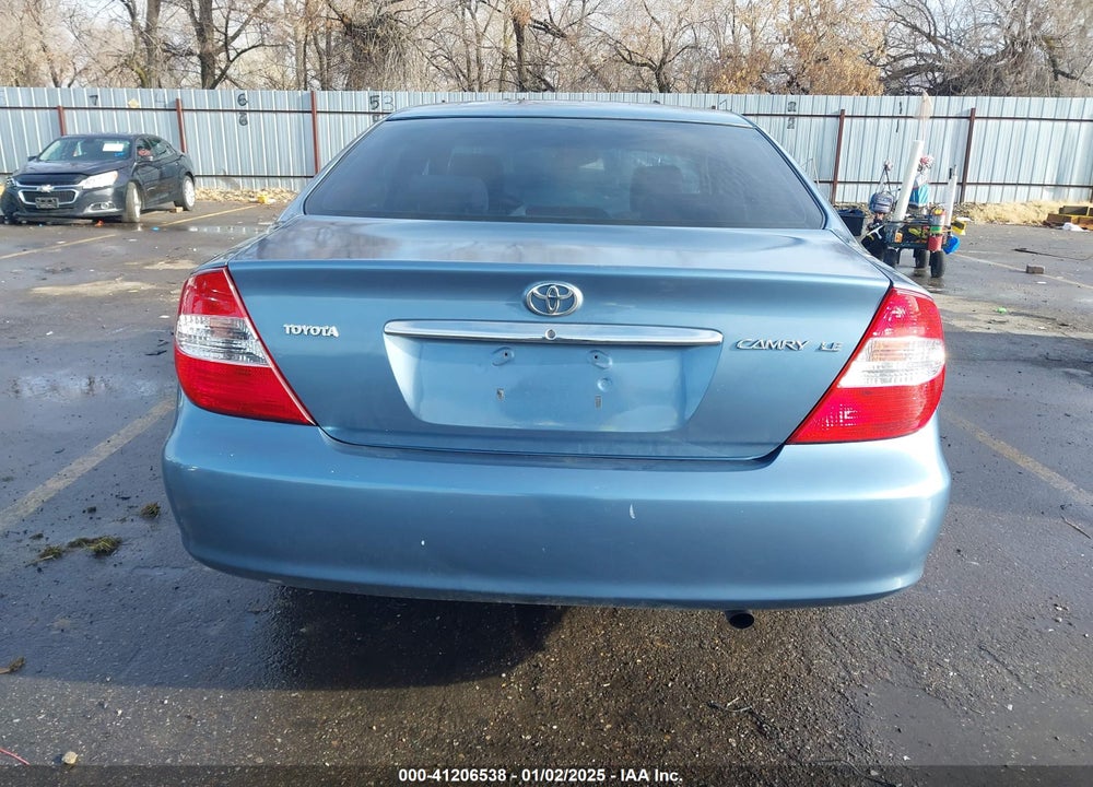 2004 TOYOTA CAMRY LE VIN: 4T1BE32K64U928738