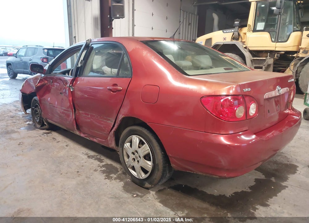 2006 TOYOTA COROLLA LE VIN: JTDBR32E760062027