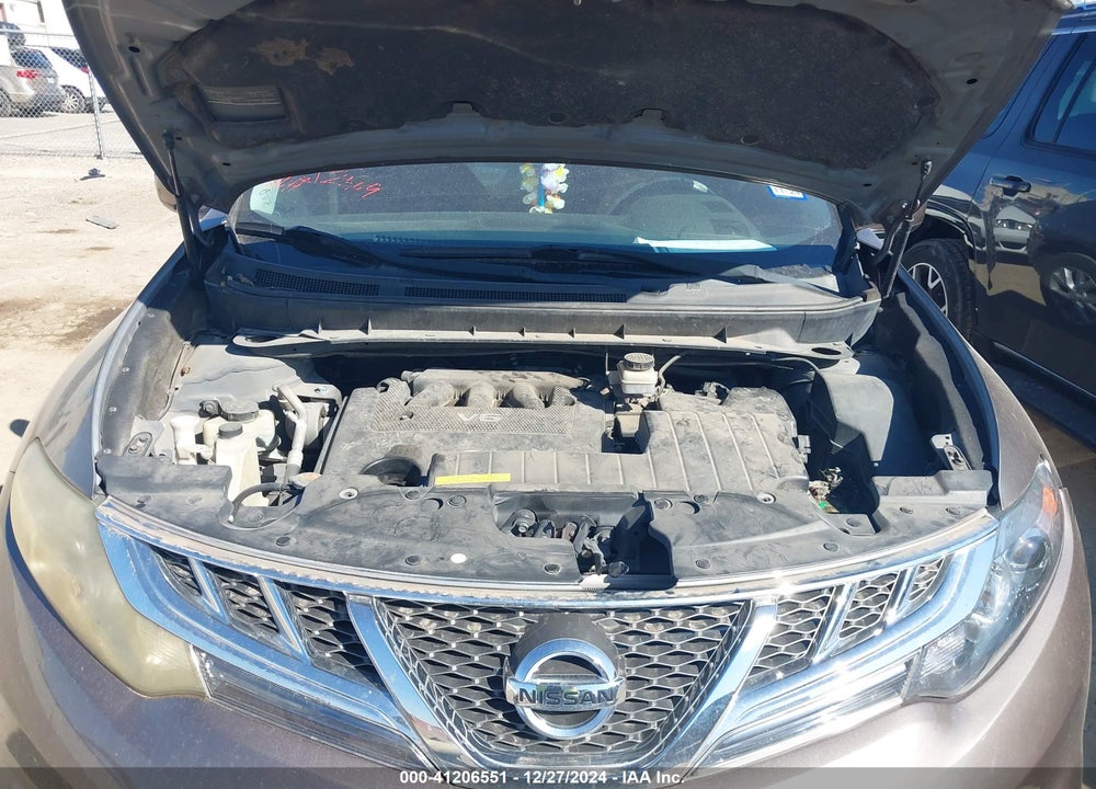 2012 NISSAN MURANO S VIN: JN8AZ1MU9CW102836