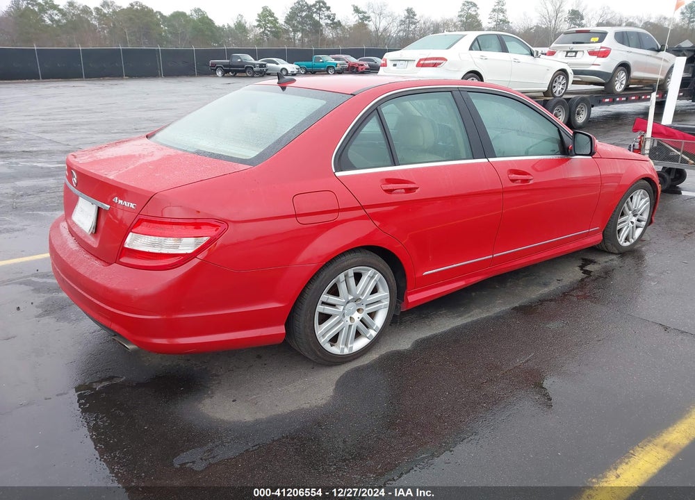 2009 MERCEDES-BENZ C 300 VIN: WDDGF81X09F235702