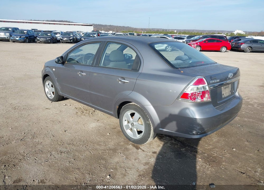 2008 CHEVROLET AVEO LT VIN: KL1TG56698B069794