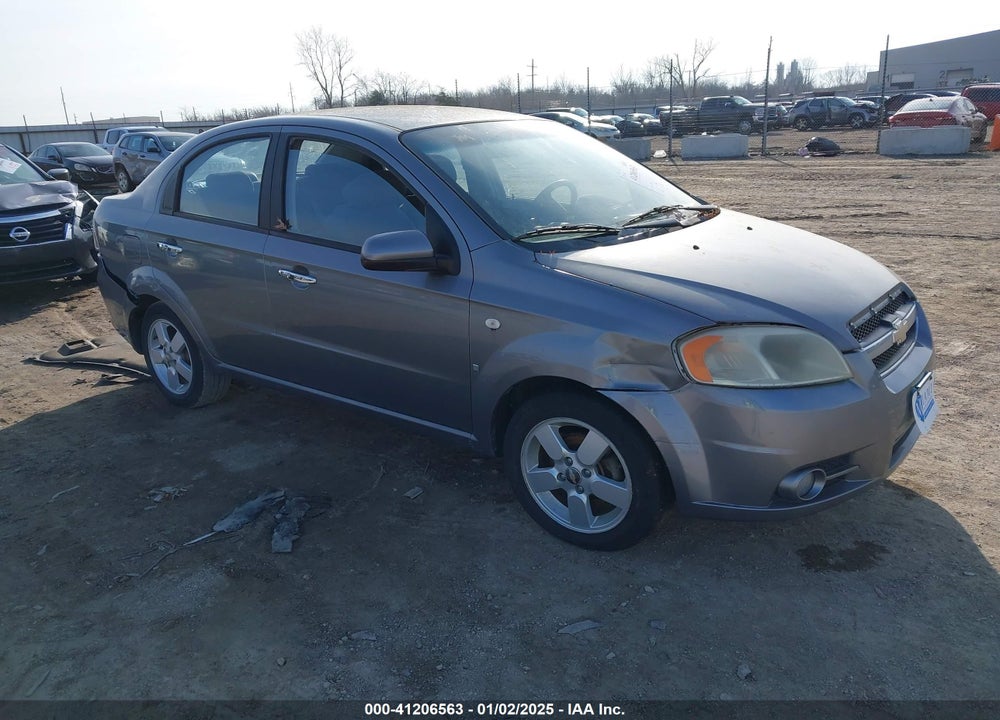 2008 CHEVROLET AVEO LT VIN: KL1TG56698B069794