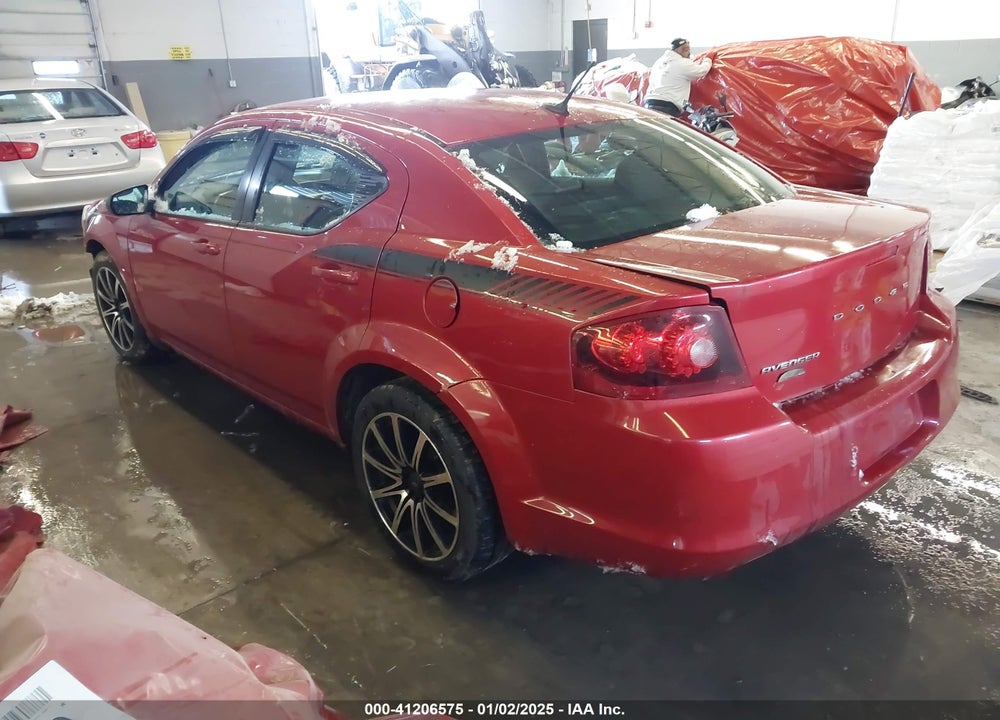 2013 DODGE AVENGER SE VIN: 1C3CDZABXDN598861