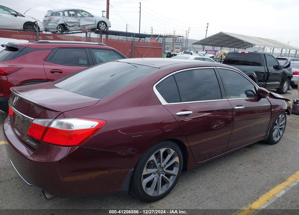 2015 HONDA ACCORD SPORT VIN: 1HGCR2F56FA093452