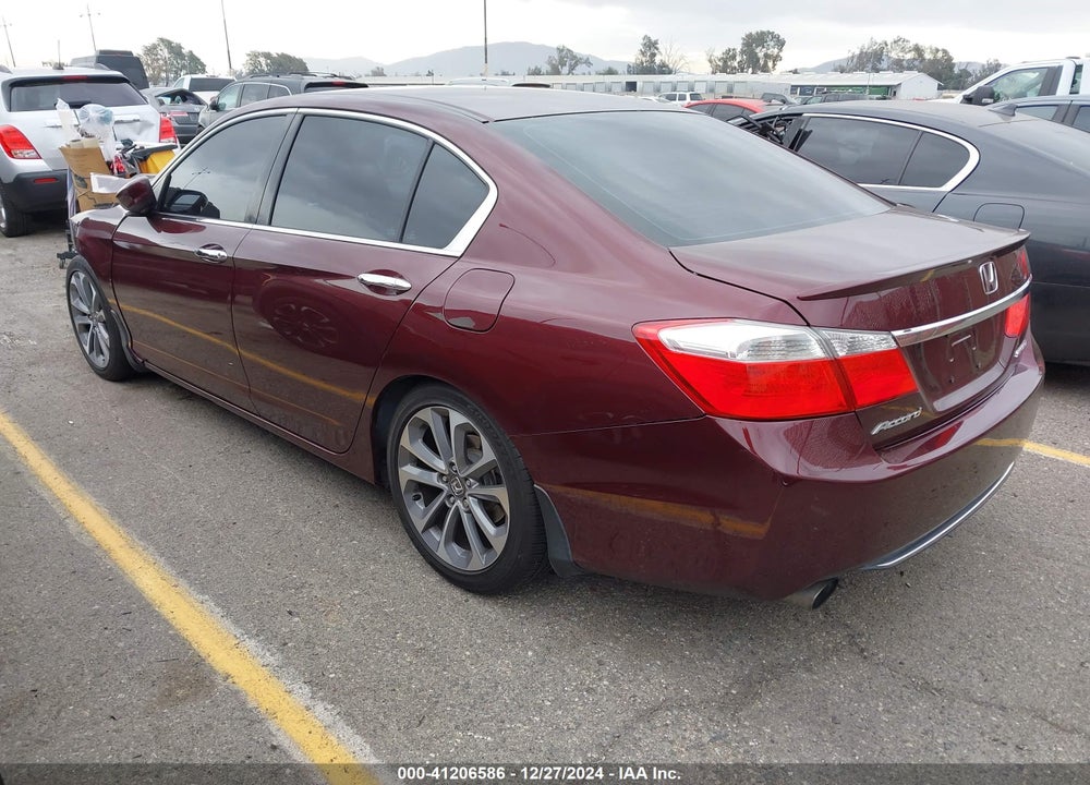 2015 HONDA ACCORD SPORT VIN: 1HGCR2F56FA093452