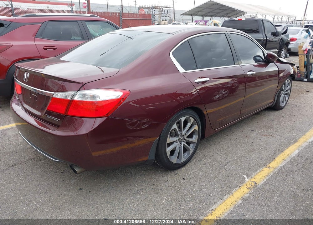 2015 HONDA ACCORD SPORT VIN: 1HGCR2F56FA093452
