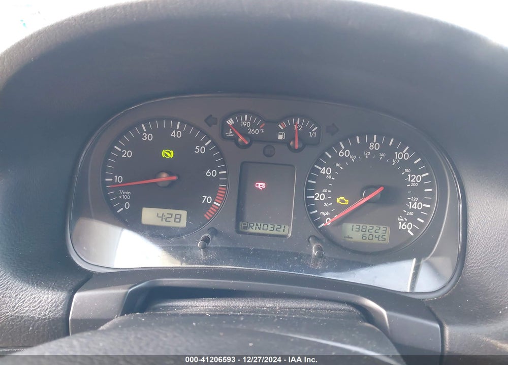 2003 VOLKSWAGEN JETTA GLS 2.0L VIN: 3VWSK69M93M096818