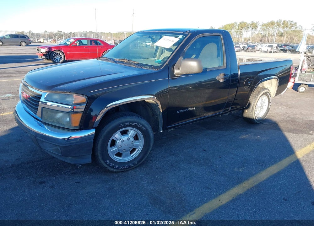 2005 GMC CANYON SL VIN: 1GTCS148858219097