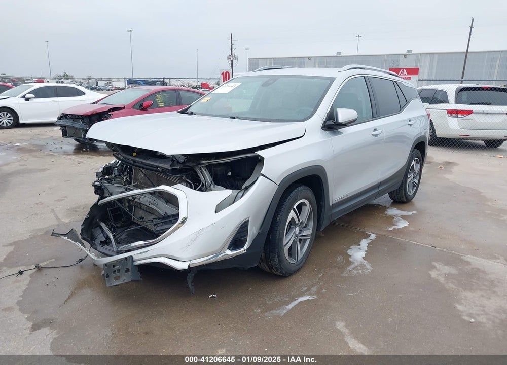2020 GMC TERRAIN FWD SLT VIN: 3GKALPEV6LL116744