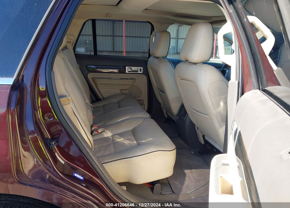 2010 LINCOLN MKX VIN: 2LMDJ6JC6ABJ33856