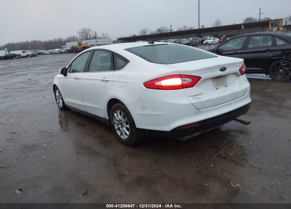 2015 FORD FUSION VIN: 1FA6P0G77F5118296