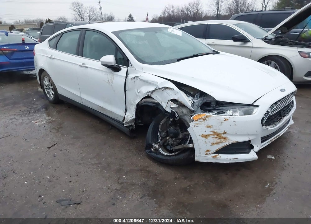 2015 FORD FUSION VIN: 1FA6P0G77F5118296